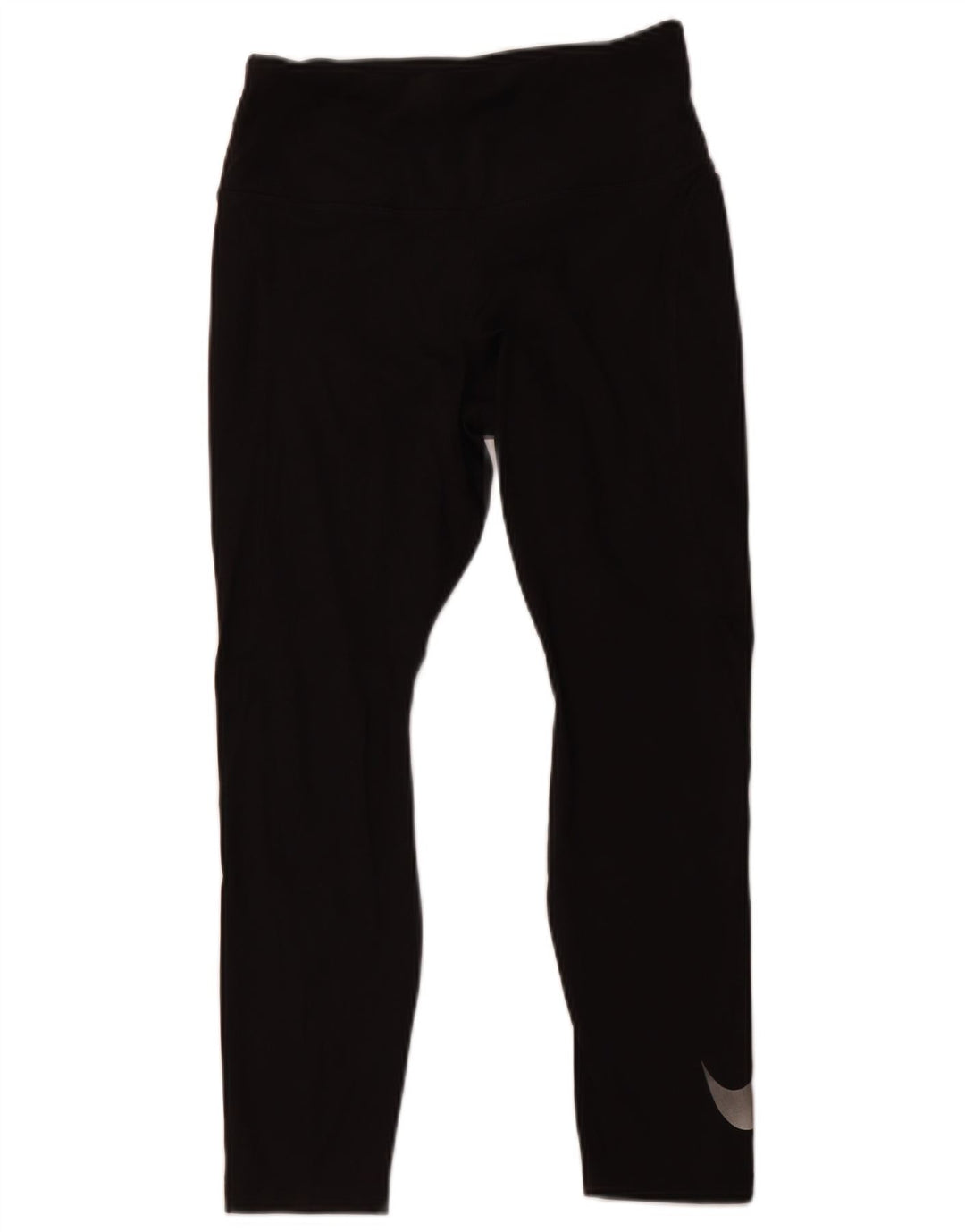 Damskie legginsy NIKE Dri Fit UK 12, średni czarny poliester