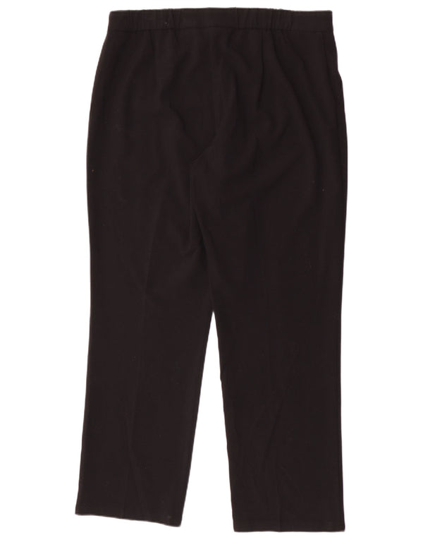 Damskie spodnie garniturowe Marks & Spencer UK 16, duże, W34 L28, czarne