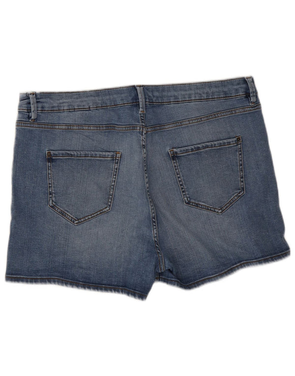 Damskie spodenki jeansowe Marks & Spencer UK 18 XL W36, niebieskie, bawełniane