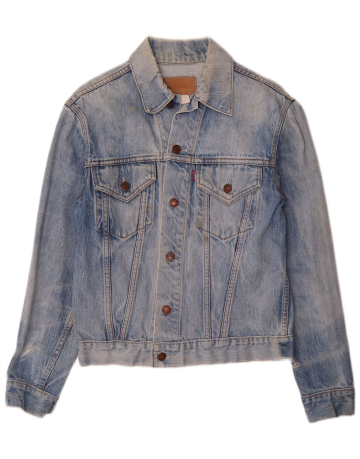 Damska kurtka dżinsowa Levi's UK 12 w kolorze średnioniebieskim