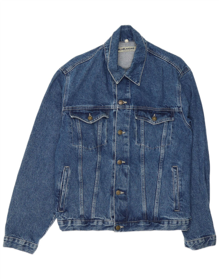 Vintage męska kurtka dżinsowa UK 42 XL niebieska