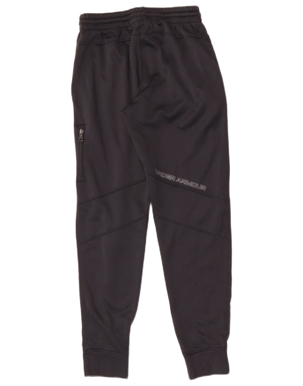 Spodnie dresowe chłopięce Under Armour, joggery, duże, 11-12 lat, czarne