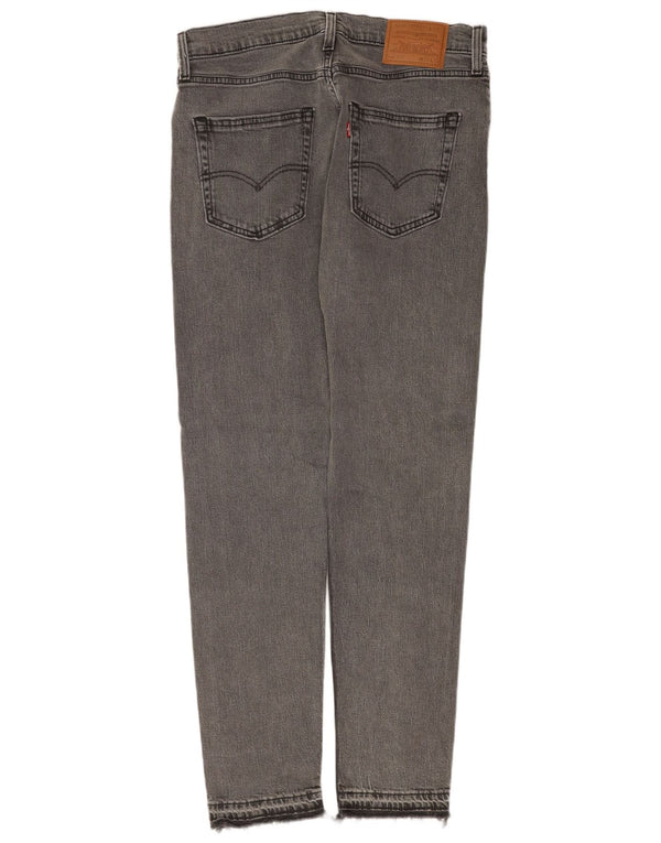 Męskie jeansy Levi's 512 Slim Tapered W33 L32 Szara bawełna