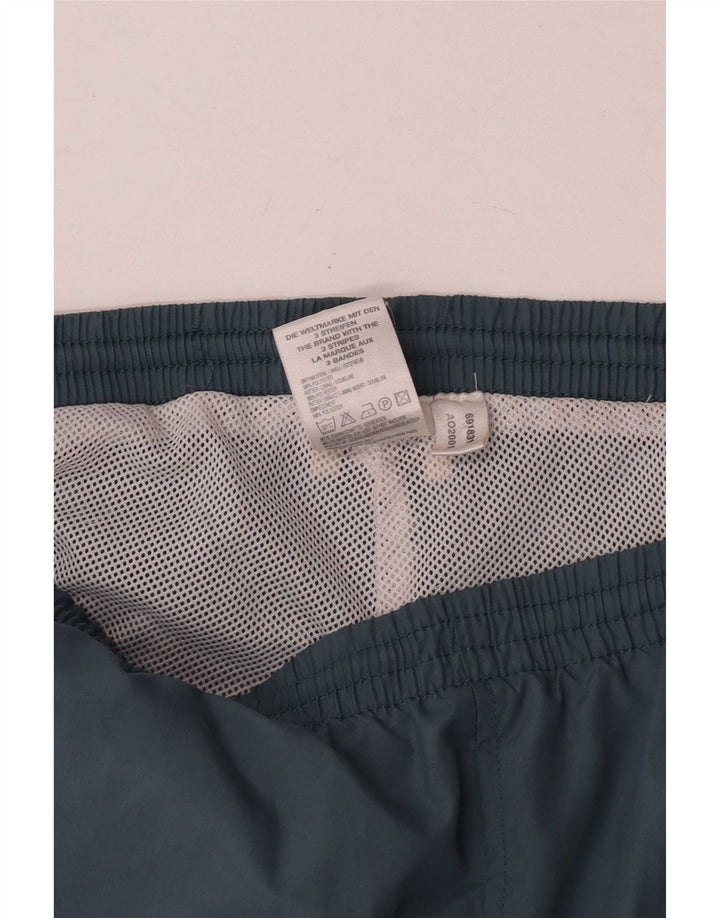 Damskie spodnie dresowe Adidas Joggers UK 12 Średni niebieski poliester