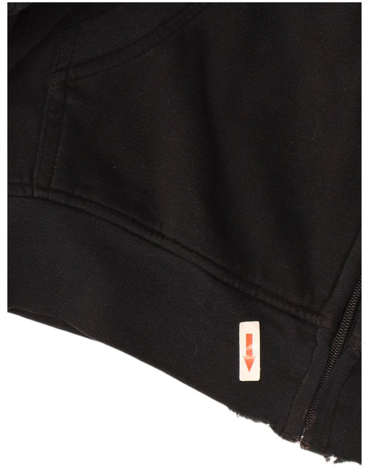 Męski sweter z kapturem i zamkiem Kappa 2XL w kolorze czarnym
