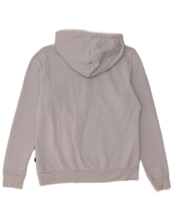 Damski sweter z kapturem Puma z grafiką UK 14, średni niebieski, bawełniany
