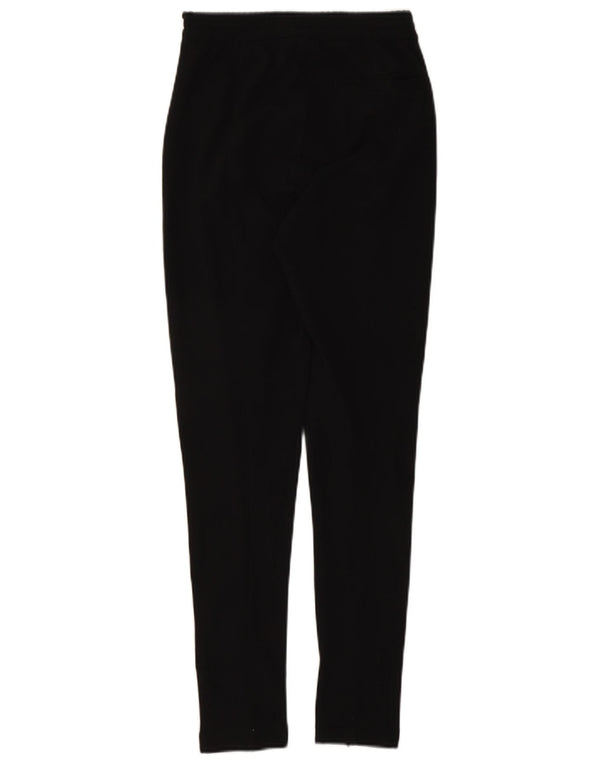 Legginsy damskie Adidas UK 10, małe, czarne, poliestrowe