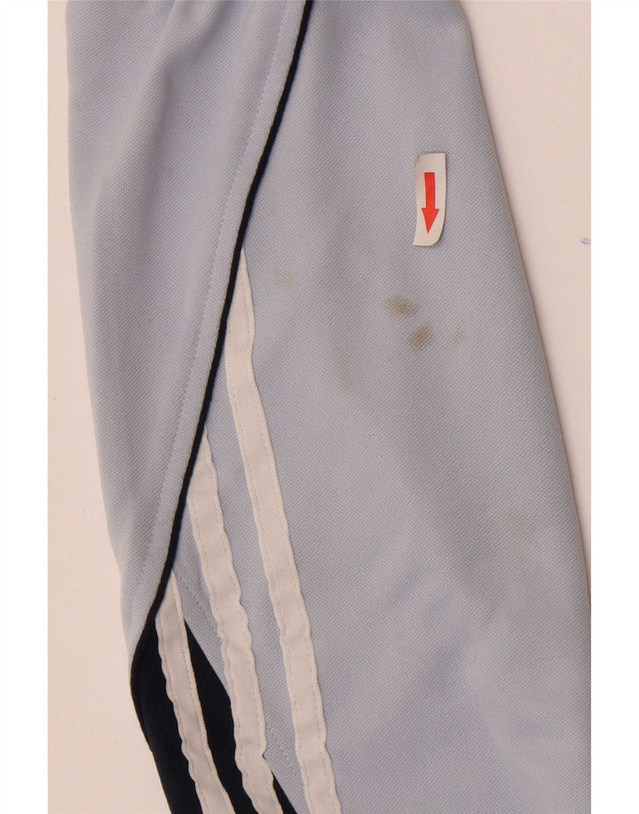 Adidas Męska bluza dresowa UK 40/42 Średni szary poliester z blokami kolorów