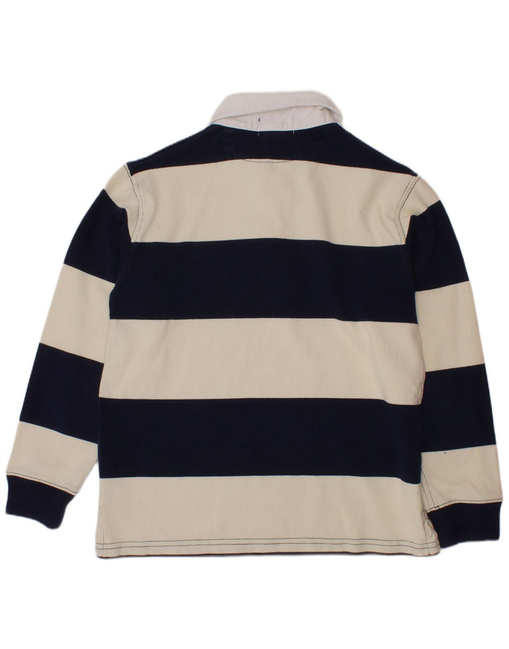 POLO RALPH LAUREN Chłopięca koszulka polo do rugby 6-7 lat w białe paski