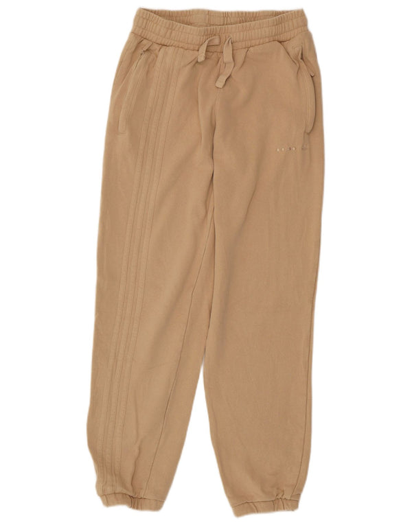 Damskie spodnie dresowe ADIDAS Joggers UK 8 Small Beige
