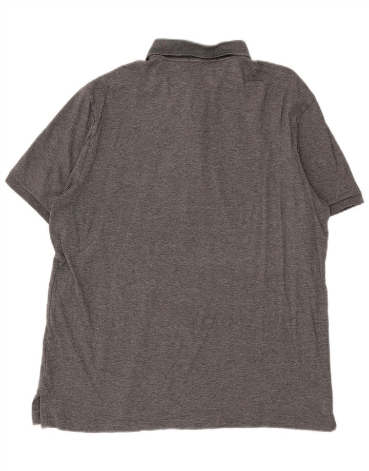 POLO RALPH LAUREN Męska koszulka polo o klasycznym kroju, średnio szara