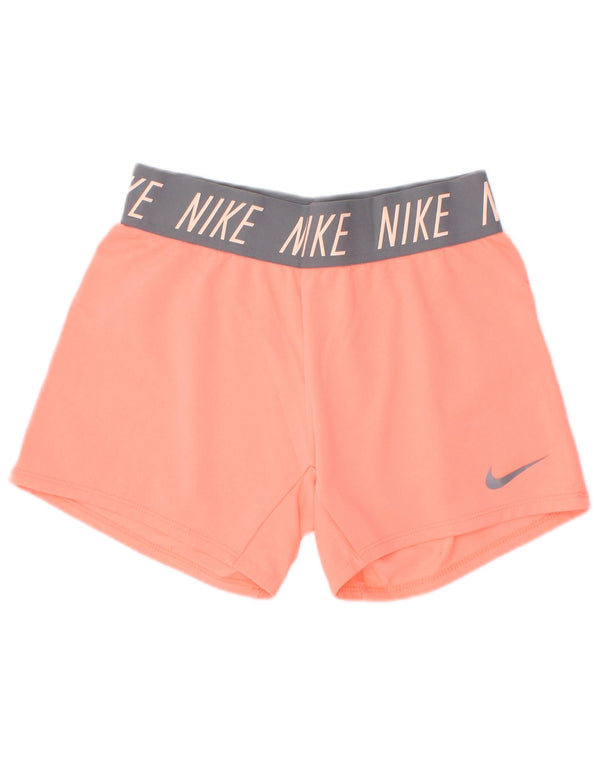 Dziewczęce spodenki sportowe Nike Dri Fit Graphic 10-11 lat, średni różowy kolor