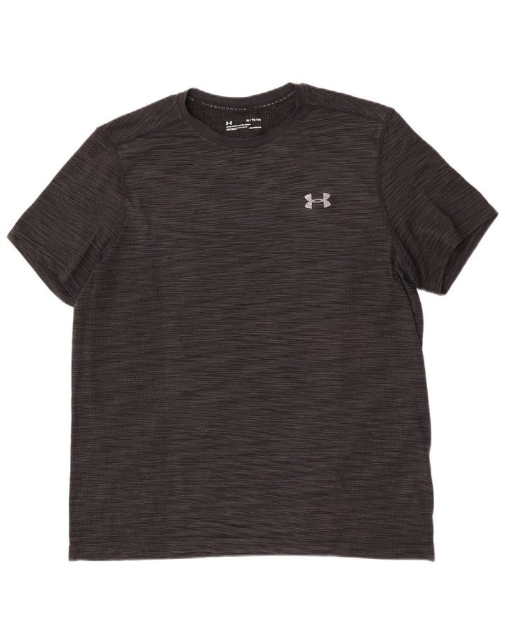 Męska koszulka t-shirtowa Under Armour XL, szara, nakrapiana