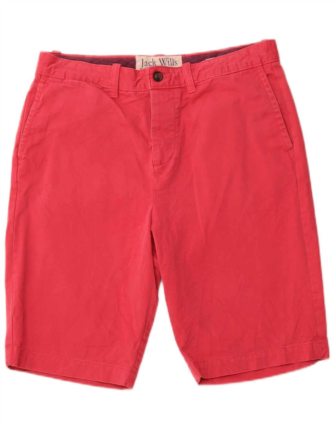 Męskie spodenki Chino Jack Wills W34, duże, różowe, bawełniane
