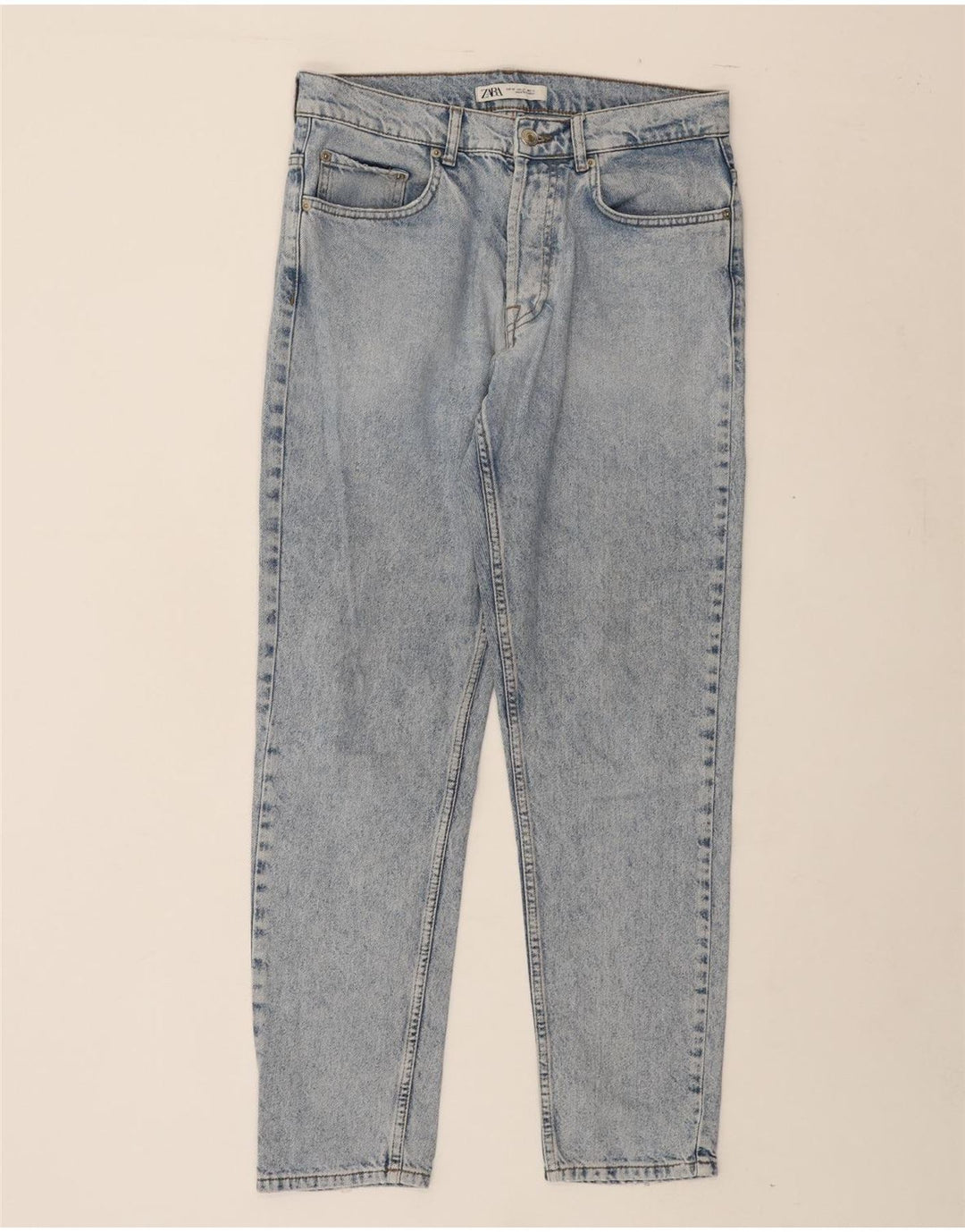ZARA Mens Slim Jeans EU 40 Medium W31 L30 Blue Cotton Vintage Zara and Second-Hand Zara from Messina Hembry 