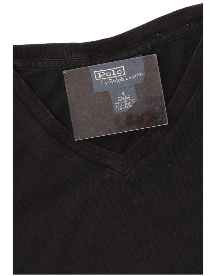 Koszulka męska Polo Ralph Lauren Top mała czarna bawełniana