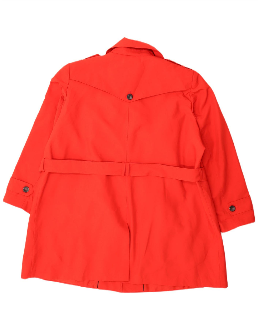 Marks & Spencer Damski trencz UK 26 5XL Czerwony poliester