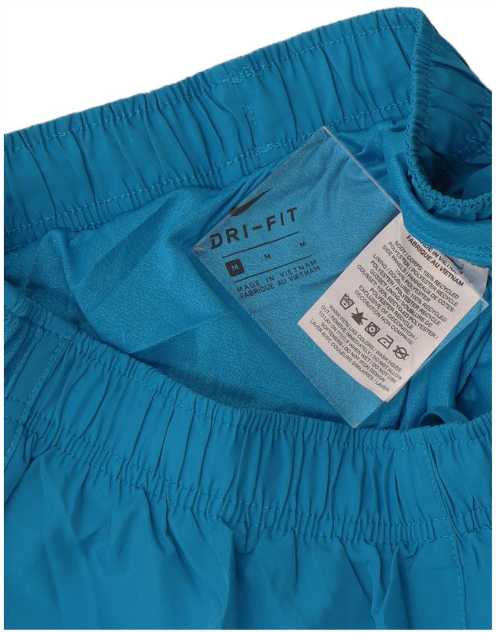 Damskie spodenki sportowe NIKE Dri Fit UK 14, średni niebieski, poliester