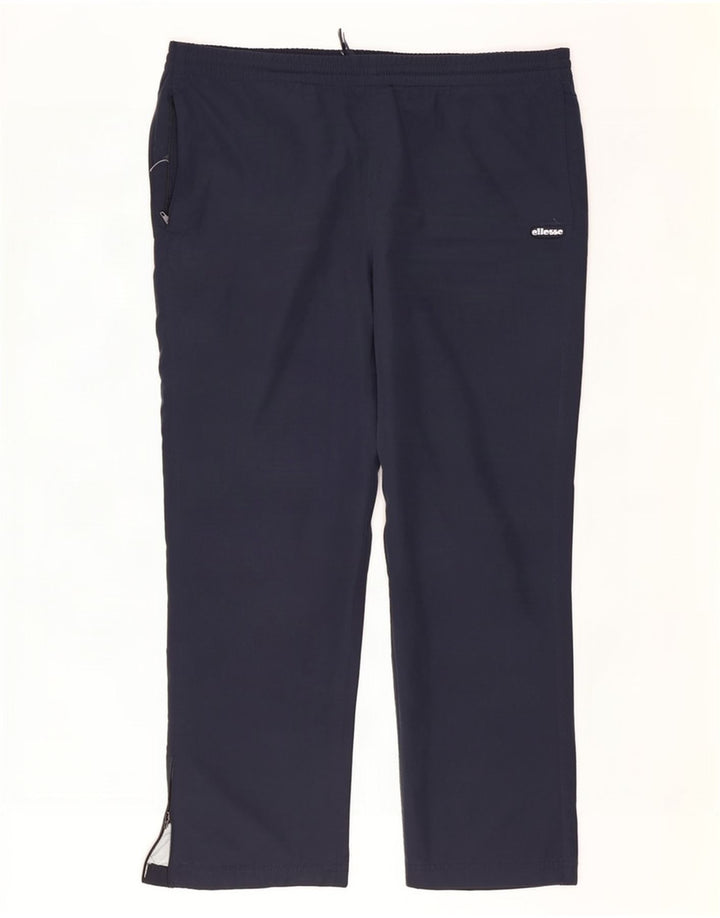 Męskie spodnie dresowe Ellesse XL, granatowe, poliestrowe
