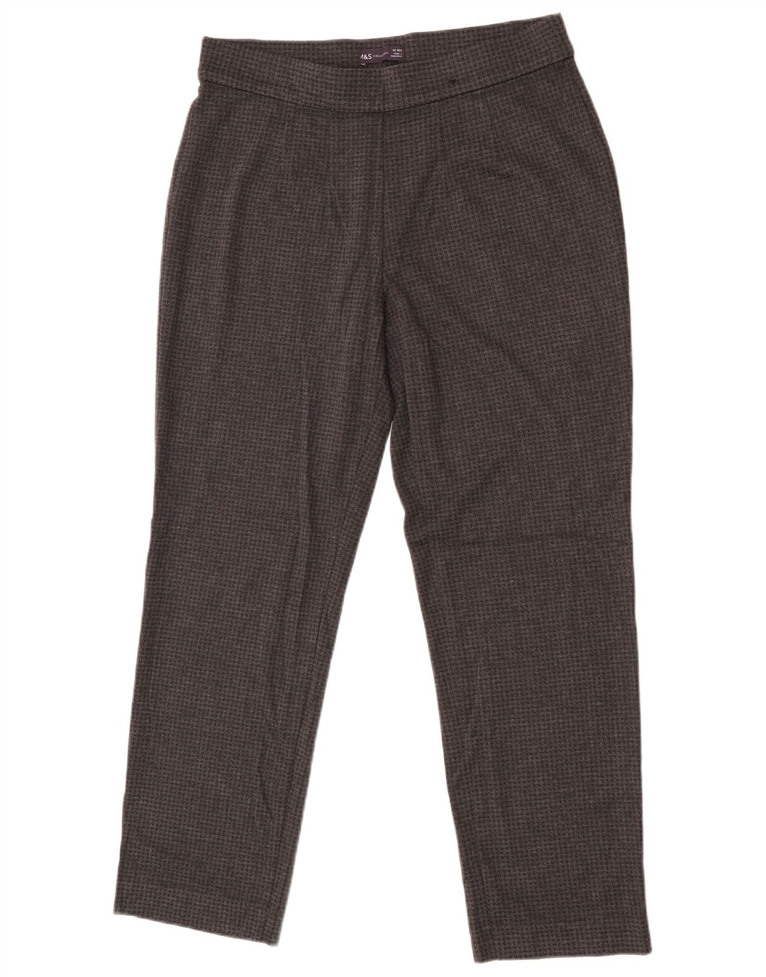 Spodnie damskie Marks & Spencer UK 14 Large W32 L28 Szara pepitka
