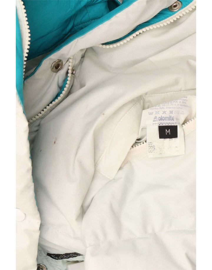 Damska dwustronna wyściełana kamizelka oversize Dolomite UK 14 Medium White