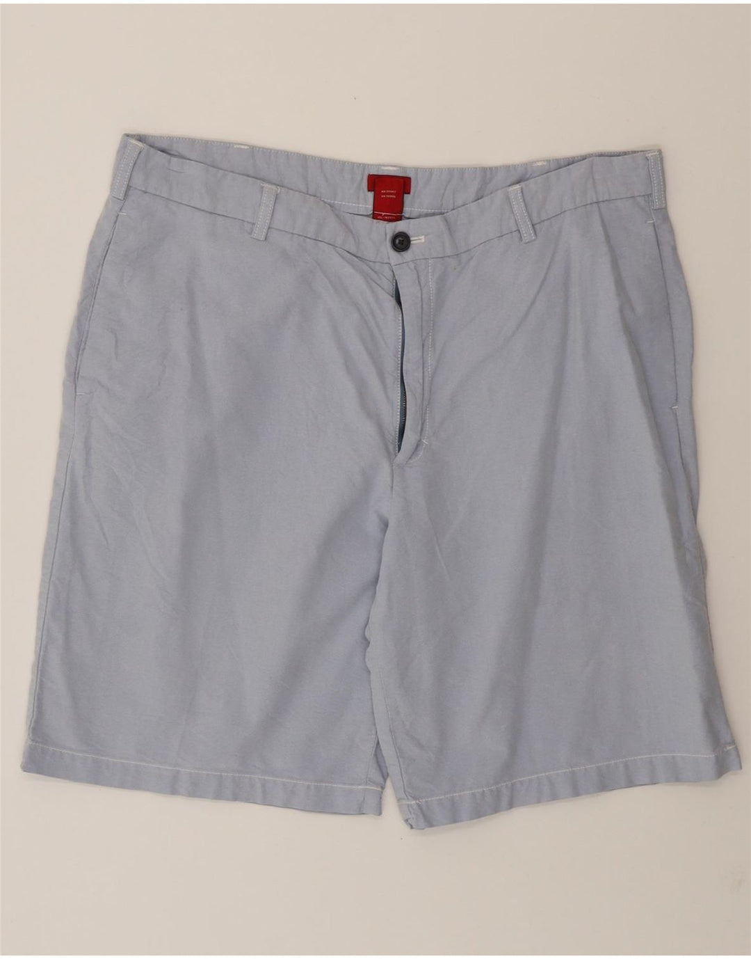 IZOD Mens Chino Shorts W40 XL Blue Cotton Vintage Izod and Second-Hand Izod from Messina Hembry 