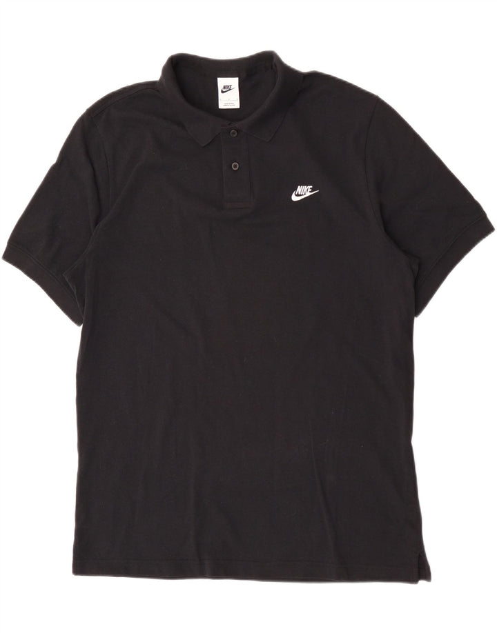 Męska koszulka polo Nike, duża, czarna