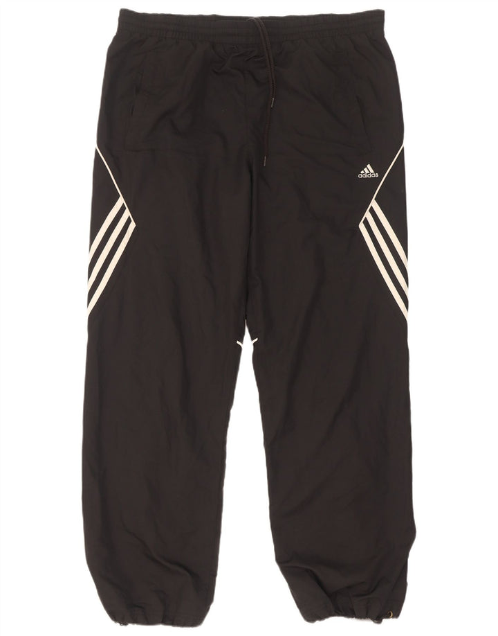 Adidas Męskie spodnie dresowe Joggery Średni czarny poliester