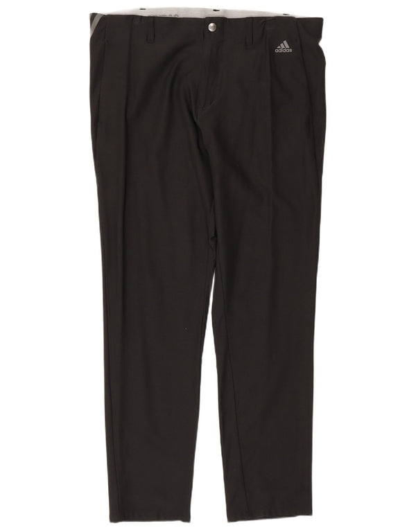 Męskie spodnie Chino Adidas W36 L32 Czarny Nylon