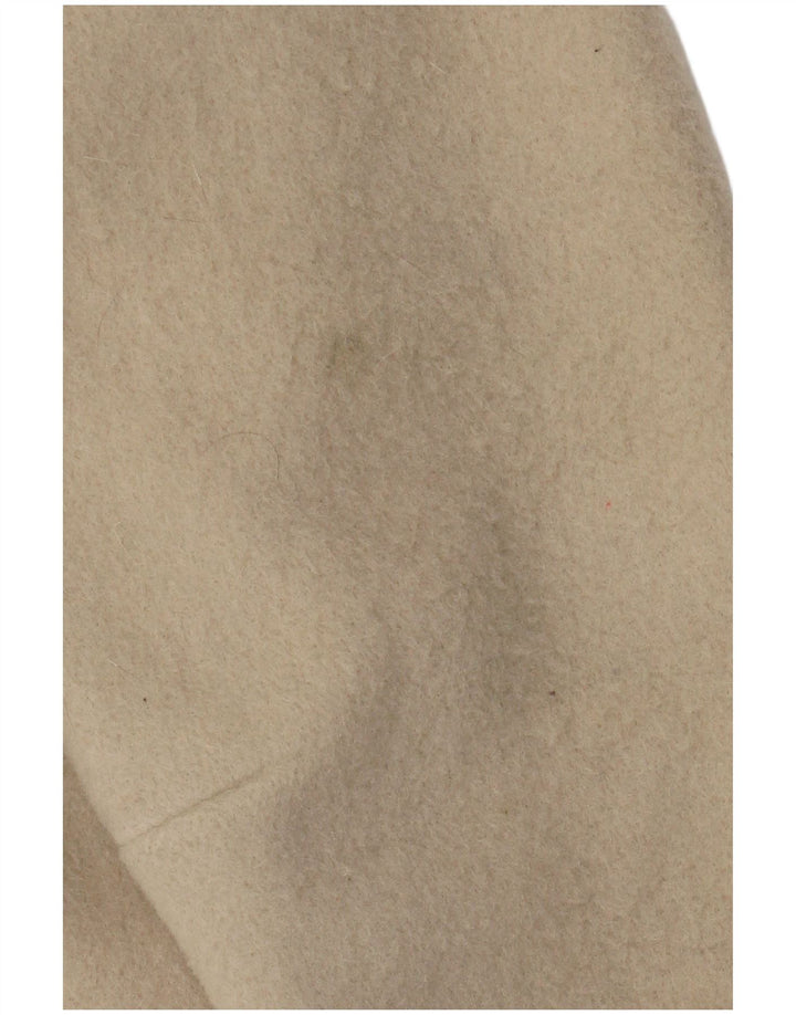 Damska marynarka Fjord EU 44 XL Beżowa Wełna Fair Isle Retro