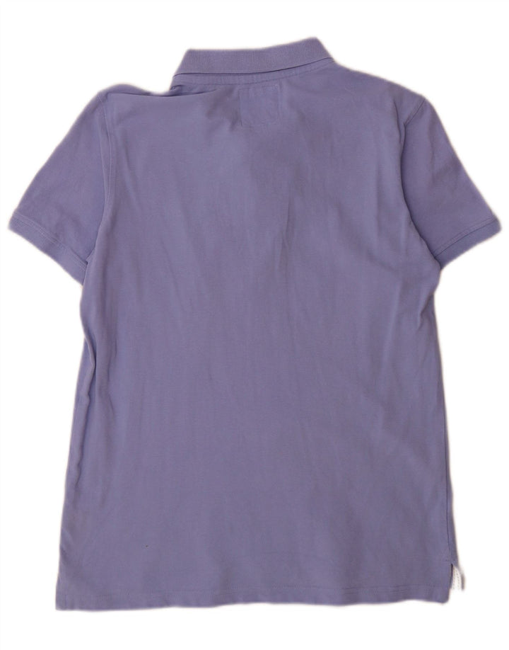 Męska koszulka polo Crew Clothing Średni fiolet, bawełna