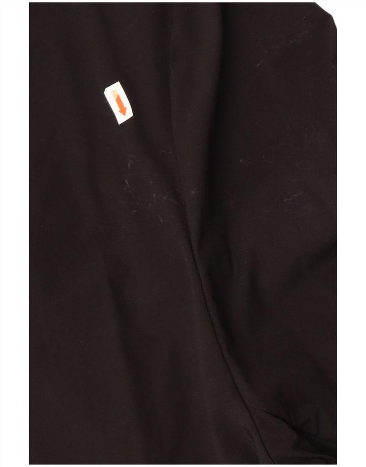 Męska bluza dresowa Dkny z grafiką golfową XL, czarny poliamid z blokami kolorów