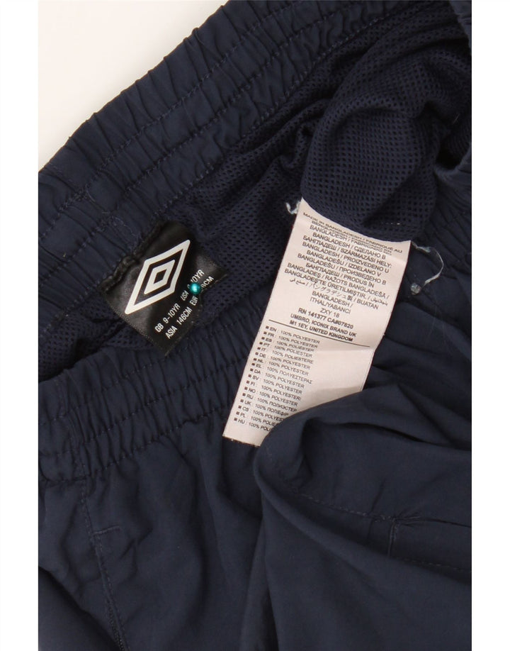 Spodnie dresowe dla chłopców Umbro Joggers 9-10 lat Granatowy poliester