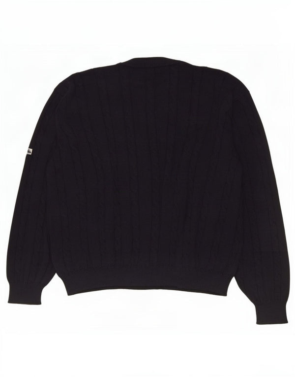 Sweter męski Navigare XL, granatowy, wełniany