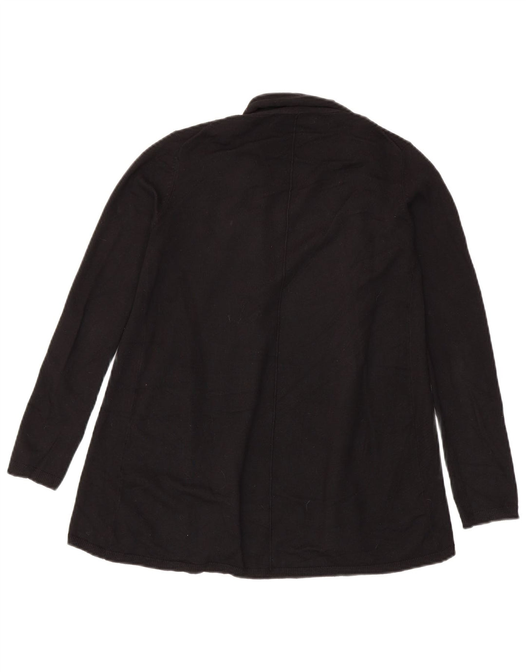Sweter damski Zara z otwartym kardiganem UK 10, mały, czarny