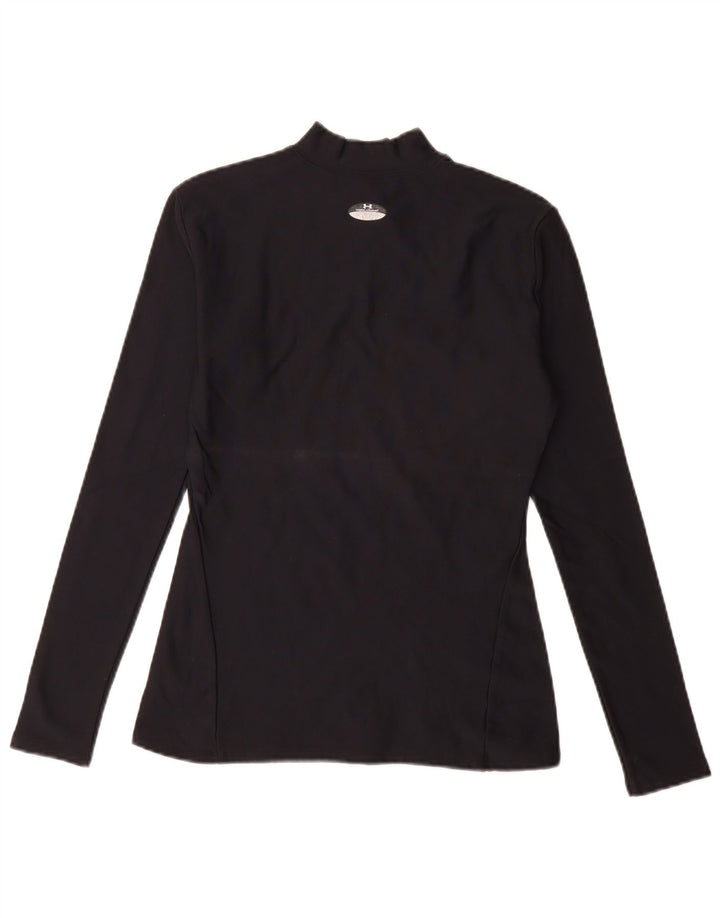 Top dziewczęcy z długim rękawem UNDER ARMOUR 13-14 lat, czarny