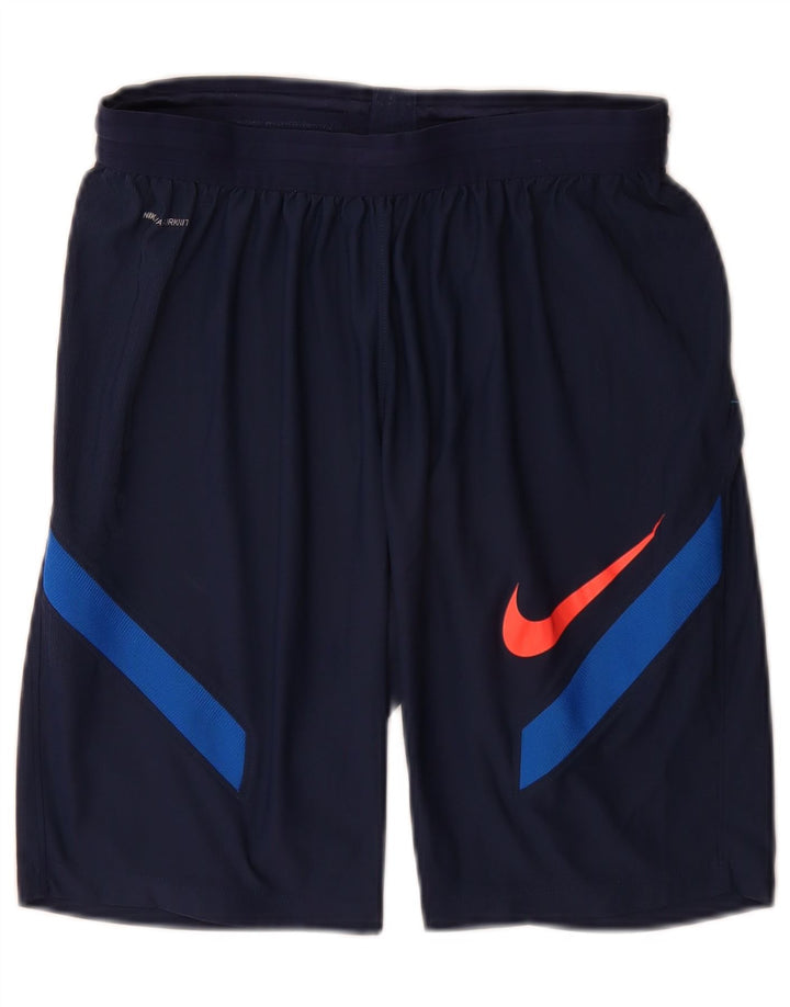 Męskie spodenki sportowe Nike Graphic, średni granat, blok kolorów