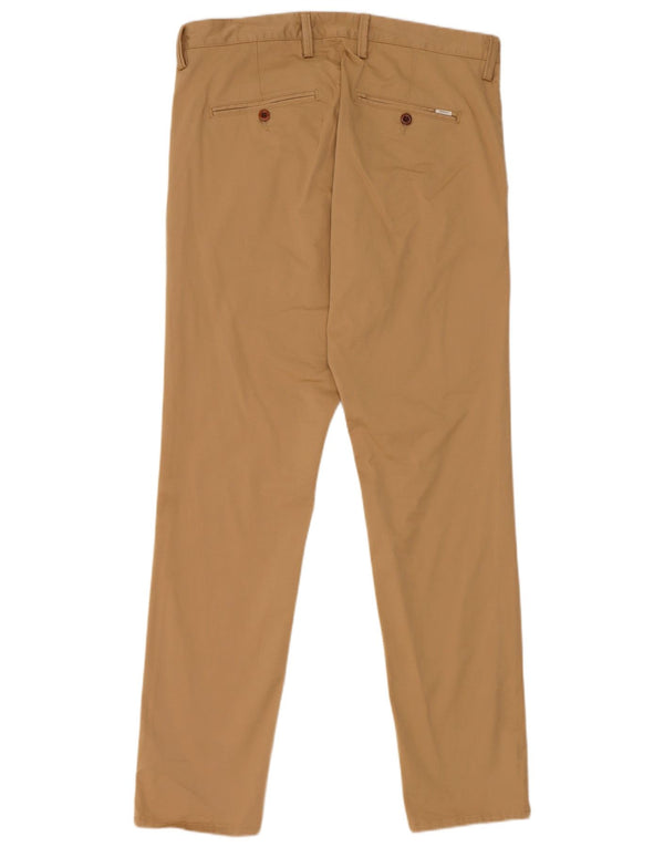 Spodnie Chino męskie Gant Slim Fit W34 L32 Beżowa bawełna