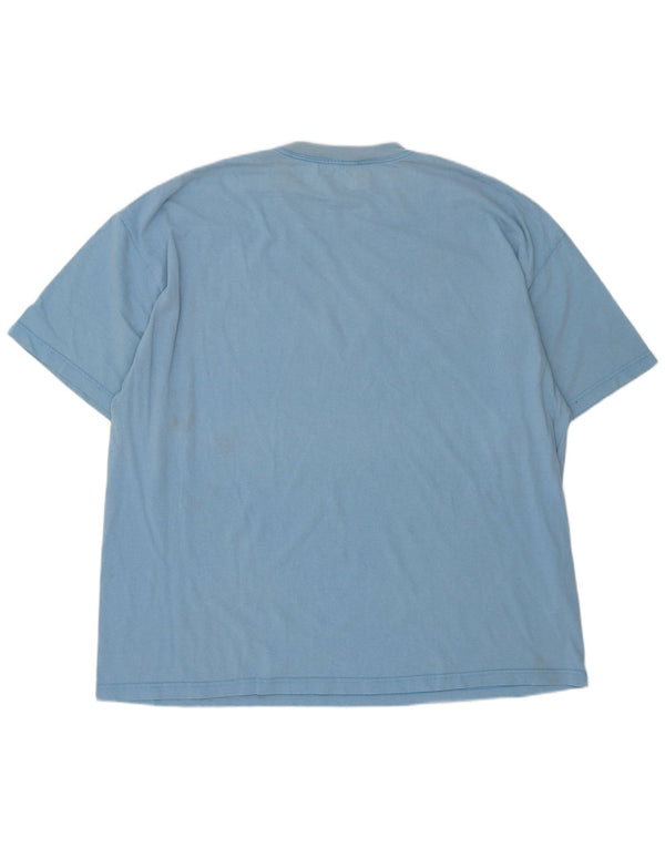 Męski T-shirt Nike o luźnym kroju z grafiką, 3XL Niebieski