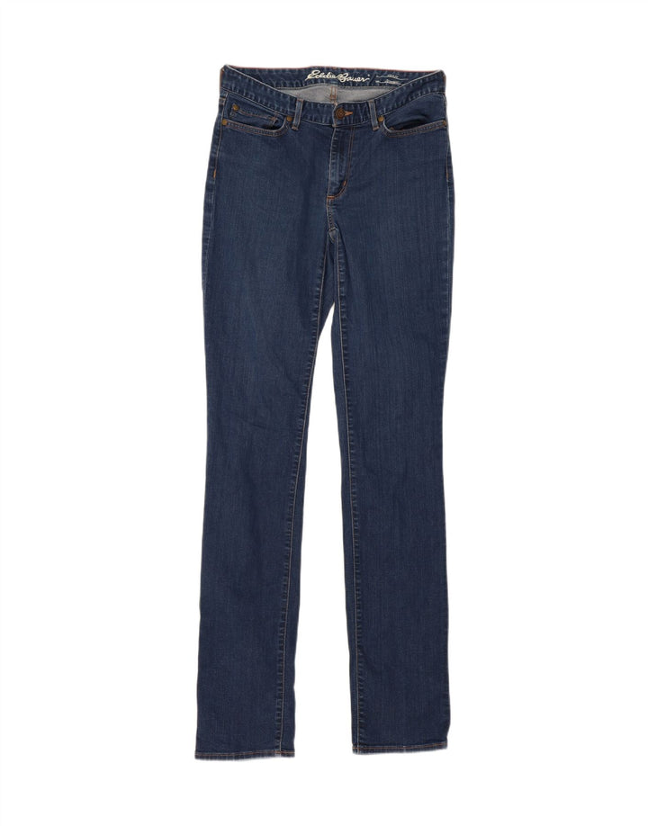 EDDIE BAUER Womens Curvy Straight Jeans W30 L35 Blue Vintage Eddie Bauer and Second-Hand Eddie Bauer from Messina Hembry 