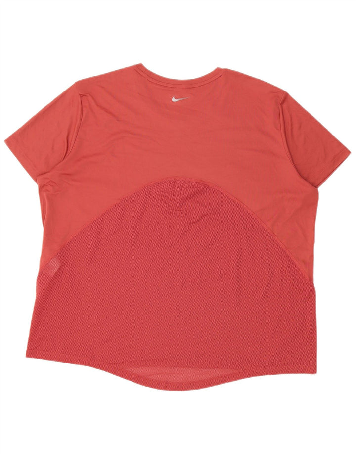 Damska koszulka Nike Dri Fit Top UK 18 XL Różowy poliester