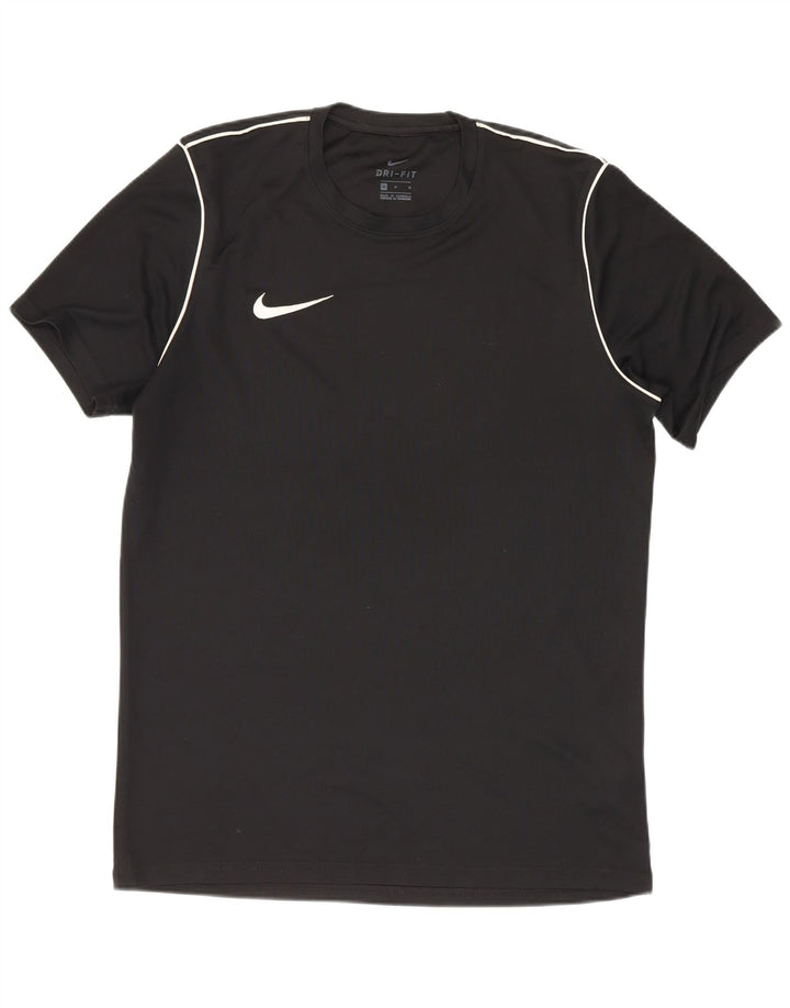 Męska koszulka Nike Dri Fit Top, średni czarny poliester