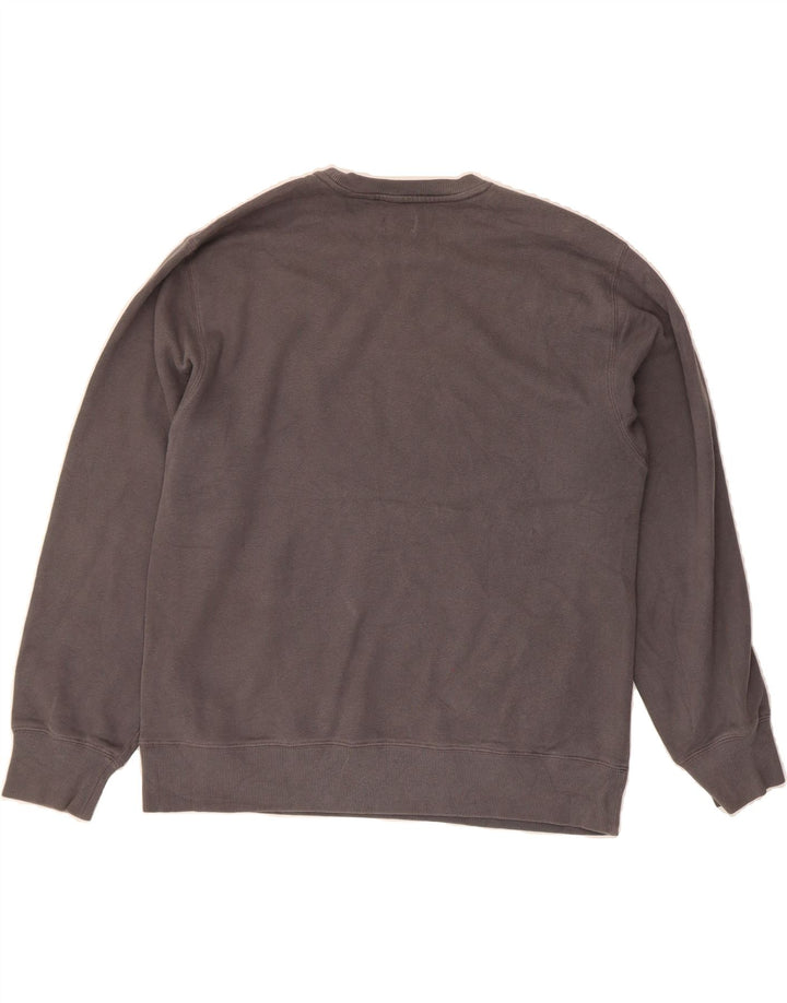 IZOD Mens Sweatshirt Jumper Medium Grey Vintage Izod and Second-Hand Izod from Messina Hembry 