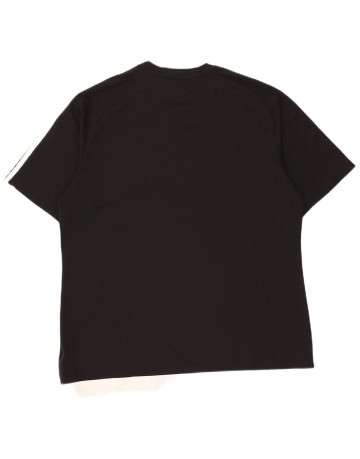 Adidas Męska koszulka Climalite Top XL Czarny poliester