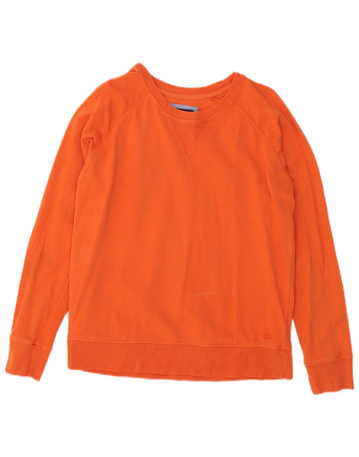 Crew Clothing Bluza damska Sweter UK 12 Średnia Pomarańczowa Bawełna