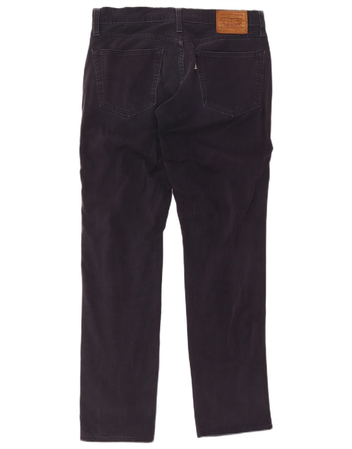 Męskie jeansy Levi's 511 Slim W31 L32 Granatowa bawełna