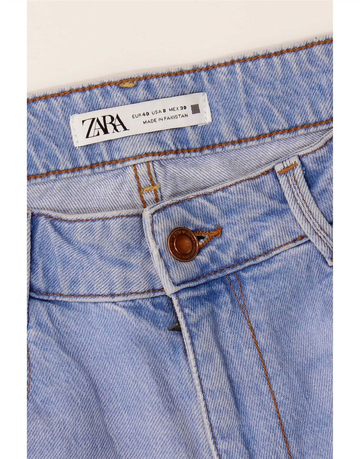 Damskie jeansy zwężane Zara EU 40 Medium W30 L28 Niebieskie