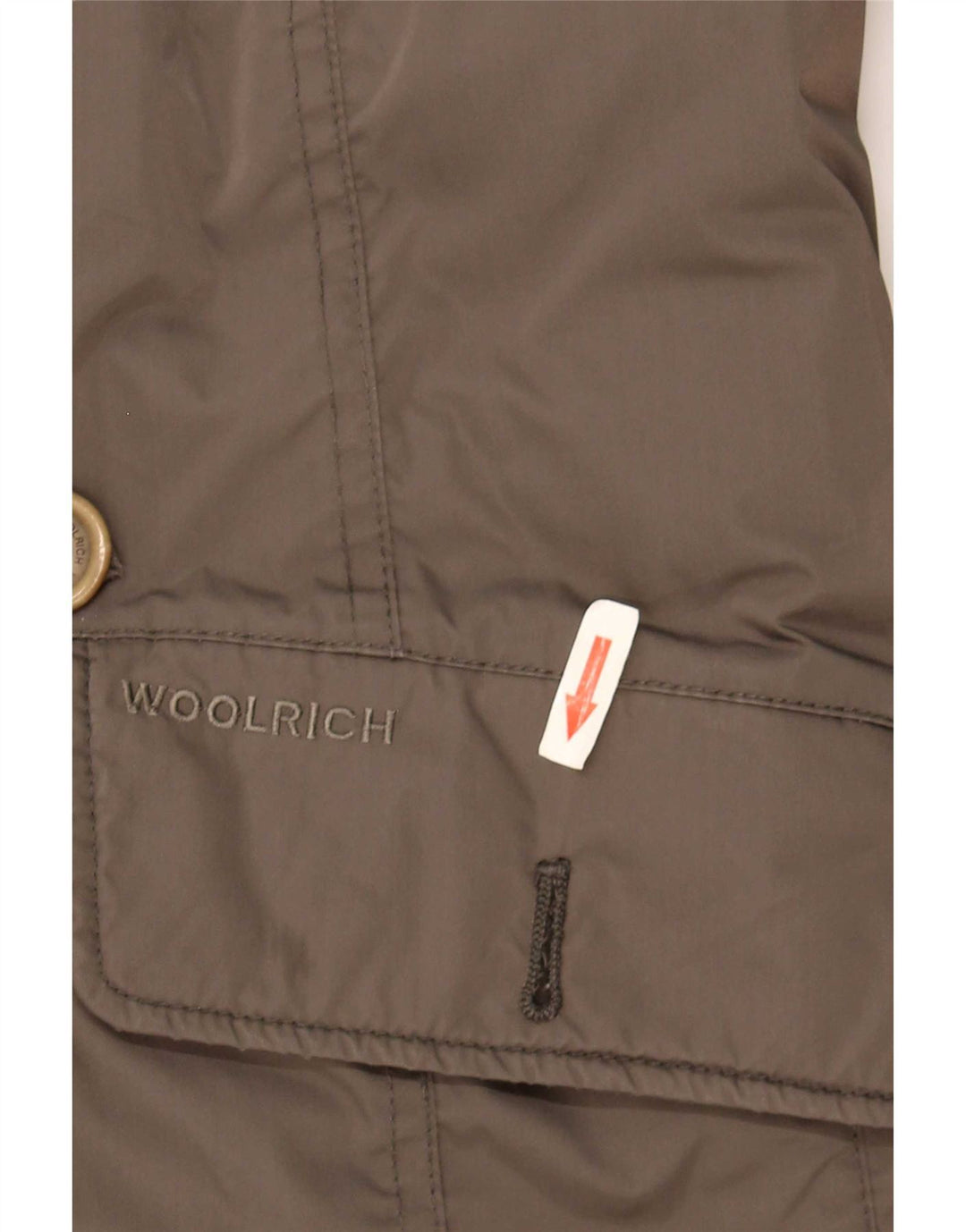 Płaszcz damski Woolrich UK 16, duży khaki