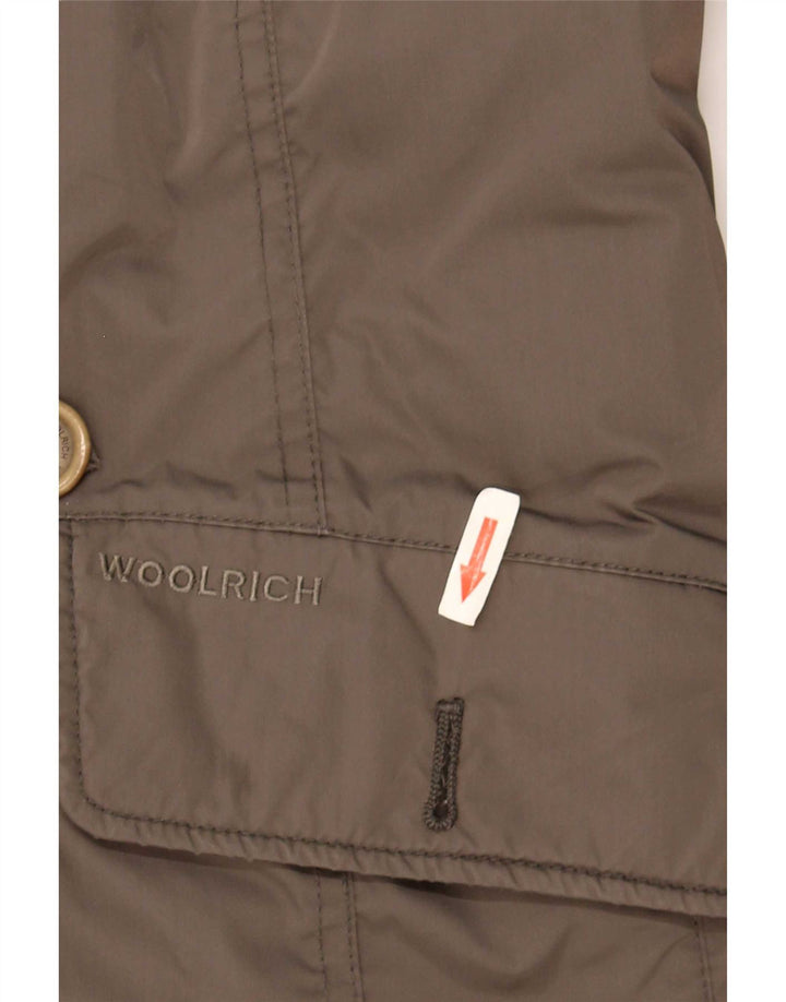 Płaszcz damski Woolrich UK 16, duży khaki