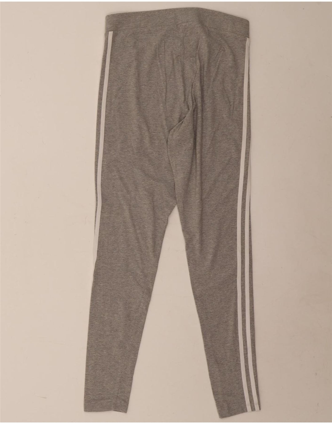 Legginsy damskie Adidas UK 14 Średnioszare, bawełniane nakrapiane
